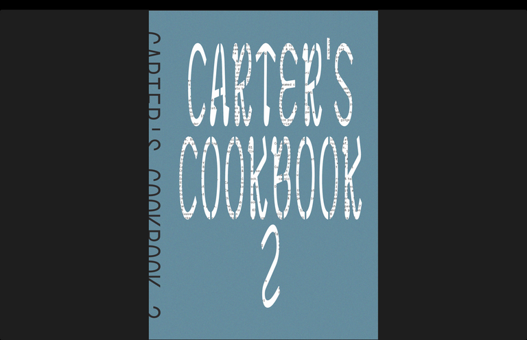 Carter’s Cookbook 2 Digital PDF