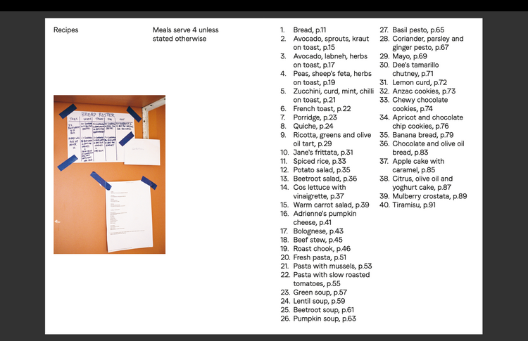 Carter’s Cookbook Digital PDF