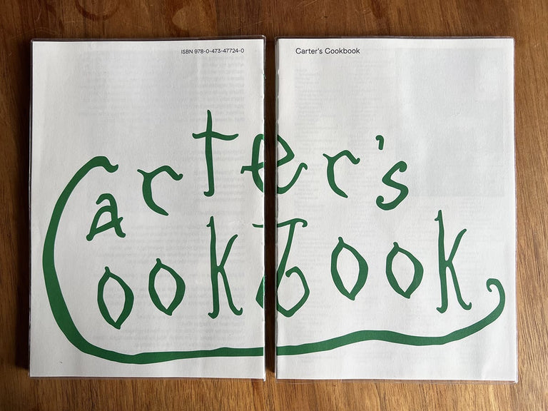 Carter’s Cookbook